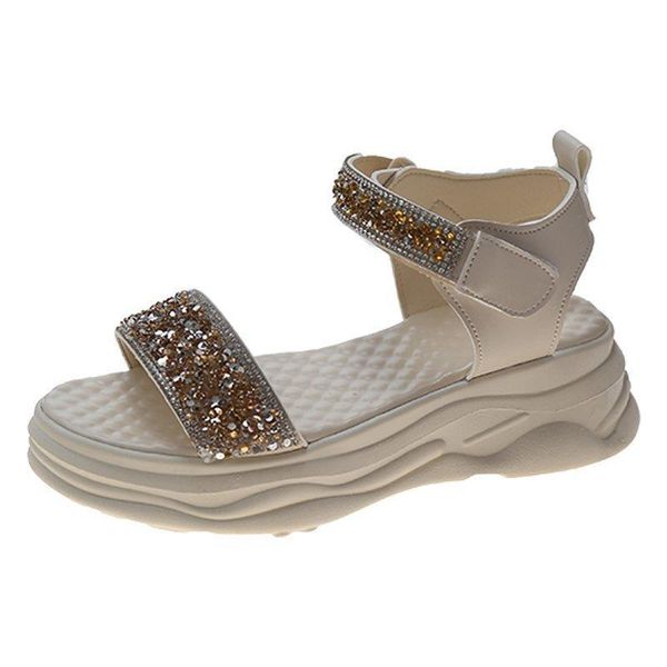 sandals 2021 summer women's fashion open toe all-match rhinestones embellished elegant trend platform, Black
sandals 2021 summer women's fashion open toe all-match rhinestones embellished elegant trend platform, Black