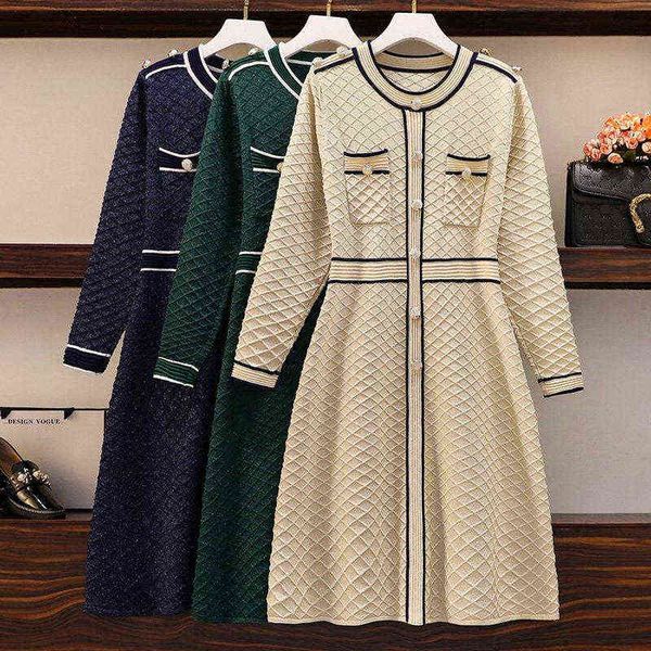 spring fall korean fashion knitted sweater dress women slim button bright shinny vintage party christmas dress robe g1214, Black;gray
spring fall korean fashion knitted sweater dress women slim button bright shinny vintage party christmas dress robe g1214, Black;gray