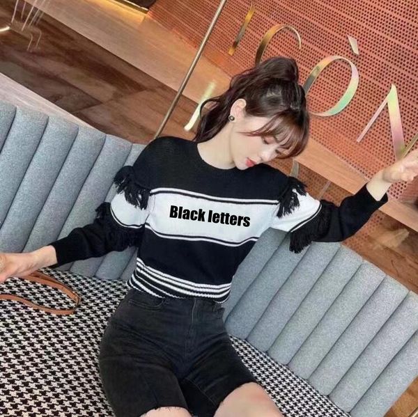 autumn/winter fashion women's sweaters, party essential style chnale women clothing, christmas gift hoodie round collar knit sweater ca, White;black
autumn/winter fashion women's sweaters, party essential style chnale women clothing, christmas gift hoodie round collar knit sweater ca, White;black