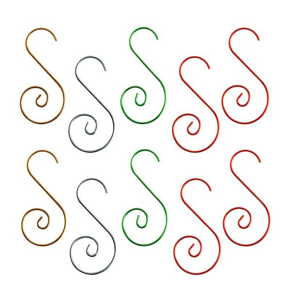hooks & rails 80 pcs practical xmas s-shaped decor durable small christmas (assorted color)
hooks & rails 80 pcs practical xmas s-shaped decor durable small christmas (assorted color)