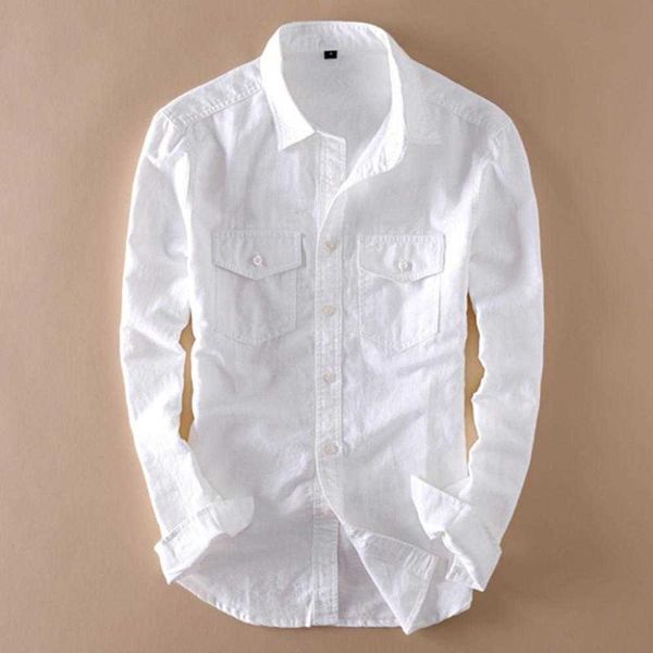 men's casual shirts helisopus cotton linen mens long sleeve white shirt with pocket male classic camisa masculina, White;black
men's casual shirts helisopus cotton linen mens long sleeve white shirt with pocket male classic camisa masculina, White;black