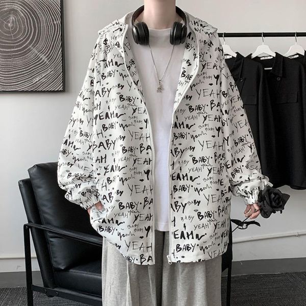 men's jackets spring autumn printed jacket korean casual hooded fashion oversize loose streetwear m-5xl, Black;brown
men's jackets spring autumn printed jacket korean casual hooded fashion oversize loose streetwear m-5xl, Black;brown