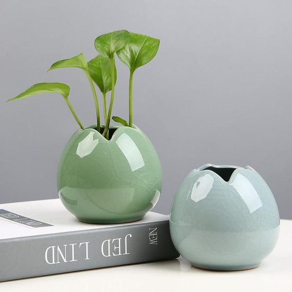 vases creative small fresh vase ge kiln home living room decoration floral ornaments copper money grass hydroponic container
vases creative small fresh vase ge kiln home living room decoration floral ornaments copper money grass hydroponic container