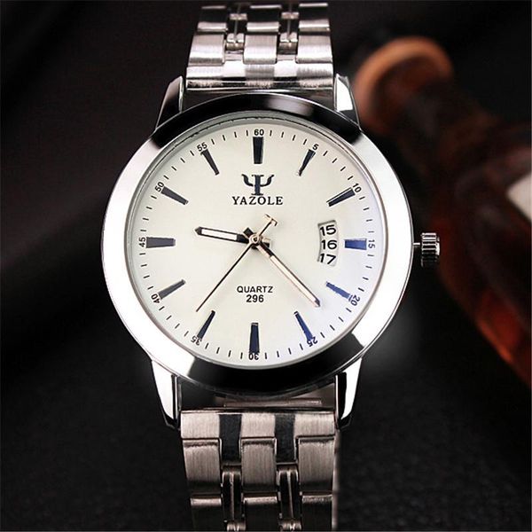wristwatches yazole 2021 fashion mens watches stainless steel calendar waterproof watch women lover quartz montre homme yd296-g, Slivery;brown
wristwatches yazole 2021 fashion mens watches stainless steel calendar waterproof watch women lover quartz montre homme yd296-g, Slivery;brown
