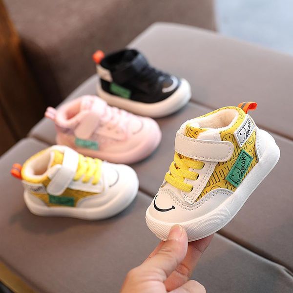 first walkers baby cotton shoes, winter soft-soled toddler children's boys and girls board sports shoes
first walkers baby cotton shoes, winter soft-soled toddler children's boys and girls board sports shoes