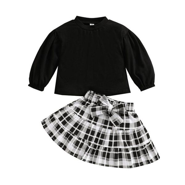 clothing sets 0-4years cute infant baby girls kids two-piece clothes set long puff sleeve pullover and plaids ruffles mini skirts outfi, White
clothing sets 0-4years cute infant baby girls kids two-piece clothes set long puff sleeve pullover and plaids ruffles mini skirts outfi, White