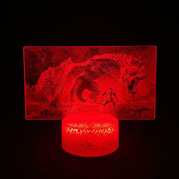3d picture lamp led atomphere night light bluetooth speaker monster hunter remote control for bedroom decoration games fans birthday gift
3d picture lamp led atomphere night light bluetooth speaker monster hunter remote control for bedroom decoration games fans birthday gift