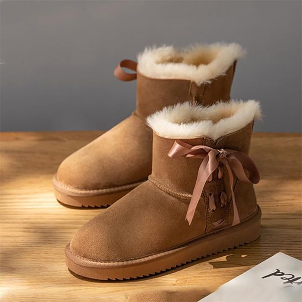 arrival 100% real fur classic mujer botas genuine sheepskin leather snow boots winter shoes for women, Black
arrival 100% real fur classic mujer botas genuine sheepskin leather snow boots winter shoes for women, Black