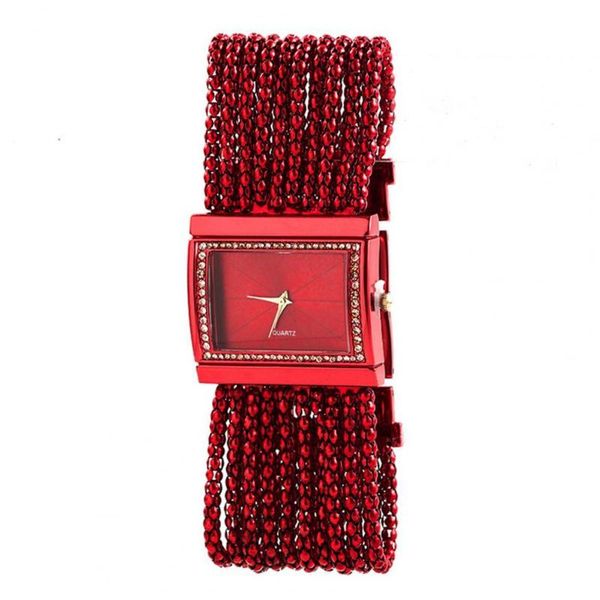 wristwatches 2021 women's watch multi-layer bead chain rhinestone inlaid alloy stylish women quartz bracelet easy to read for gift, Slivery;brown
wristwatches 2021 women's watch multi-layer bead chain rhinestone inlaid alloy stylish women quartz bracelet easy to read for gift, Slivery;brown