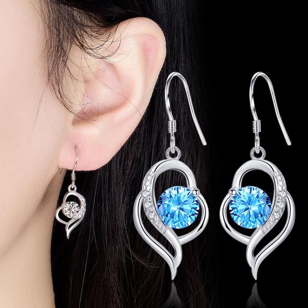 dangle & chandelier 925 sterling silver earrings crystal heart earring for women fashion 2021
dangle & chandelier 925 sterling silver earrings crystal heart earring for women fashion 2021