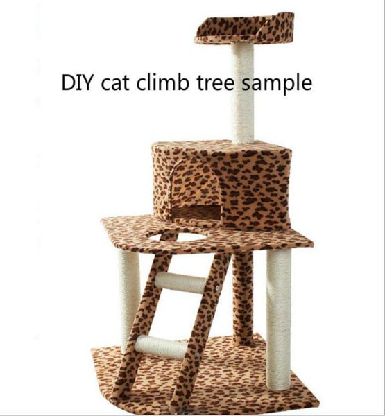 cat toys diy self-made climb tree parts accessories leopard-style cloth,sisal rope for , plastic plug
cat toys diy self-made climb tree parts accessories leopard-style cloth,sisal rope for , plastic plug