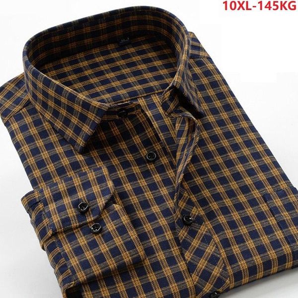 men's casual shirts classic plaid men oversize loose long sleeve autumn winter plus size 7xl 8xl 9xl 10xl, White;black
men's casual shirts classic plaid men oversize loose long sleeve autumn winter plus size 7xl 8xl 9xl 10xl, White;black