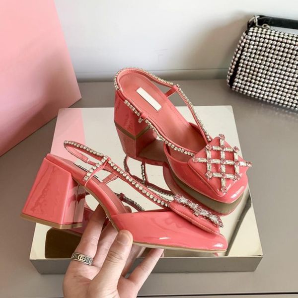 sandals 2021 crystal chunky heel rhinestone square buckle toe fairy style high heels for women, Black
sandals 2021 crystal chunky heel rhinestone square buckle toe fairy style high heels for women, Black
