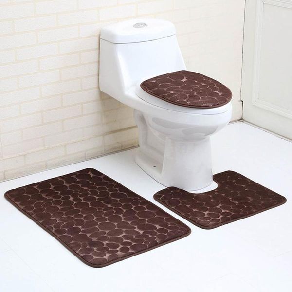 bath mats mat 3 piece set classical pattern toilet cover foot pad non-slip absorbent bathroom door flannel soft bathr rug carpet
bath mats mat 3 piece set classical pattern toilet cover foot pad non-slip absorbent bathroom door flannel soft bathr rug carpet