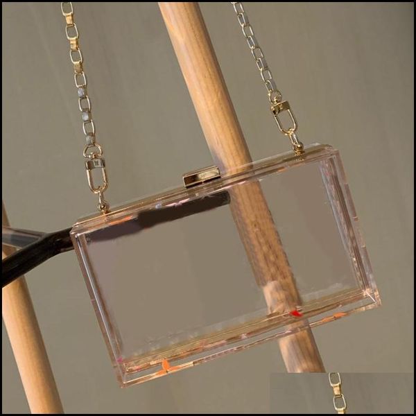 evening bags, lage & aessorieschain shoder transparent storage crystal box pvc clear style fashion l letter chain hasp women crossbody bags
evening bags, lage & aessorieschain shoder transparent storage crystal box pvc clear style fashion l letter chain hasp women crossbody bags