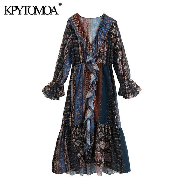 women chic fashion patchwork print ruffled midi dress long sleeve with lining asymmetric female dresses 210420, Black;gray
women chic fashion patchwork print ruffled midi dress long sleeve with lining asymmetric female dresses 210420, Black;gray