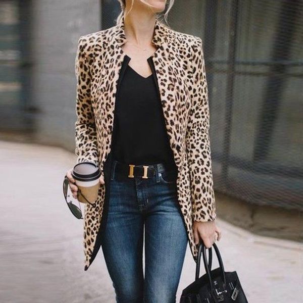 fashion leopard print blazer winter women coat plus size long sleeve blazers jackets office lady women's suits &, White;black
fashion leopard print blazer winter women coat plus size long sleeve blazers jackets office lady women's suits &, White;black