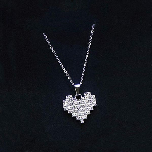 pendant necklaces shiny cubic zirconia heart for women stainless steel silver color chain crystal choker necklace party jewelry
pendant necklaces shiny cubic zirconia heart for women stainless steel silver color chain crystal choker necklace party jewelry