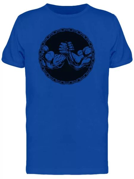 armwrestling competition men's tee -image by shutterstock, White;black
armwrestling competition men's tee -image by shutterstock, White;black