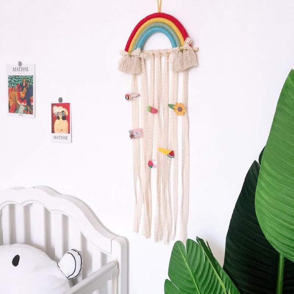 tapestries rainbow macrame boho decor tapestry wall baby girls room hair bow holder hanging clips hanger
tapestries rainbow macrame boho decor tapestry wall baby girls room hair bow holder hanging clips hanger