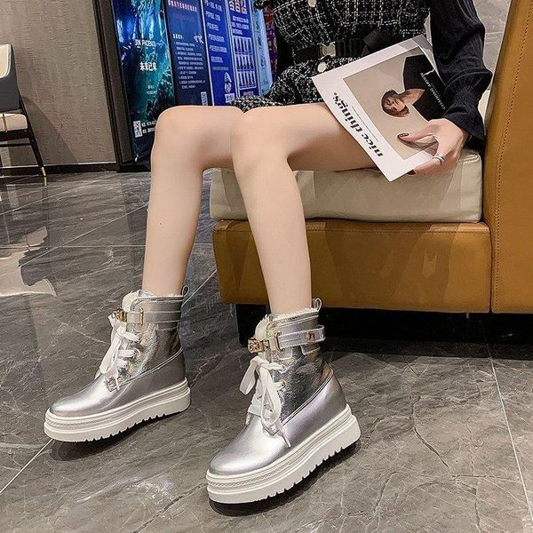boots winter fashion platform plush ankle snow leather motorcycle zapatos de mujer shoes women, Black
boots winter fashion platform plush ankle snow leather motorcycle zapatos de mujer shoes women, Black