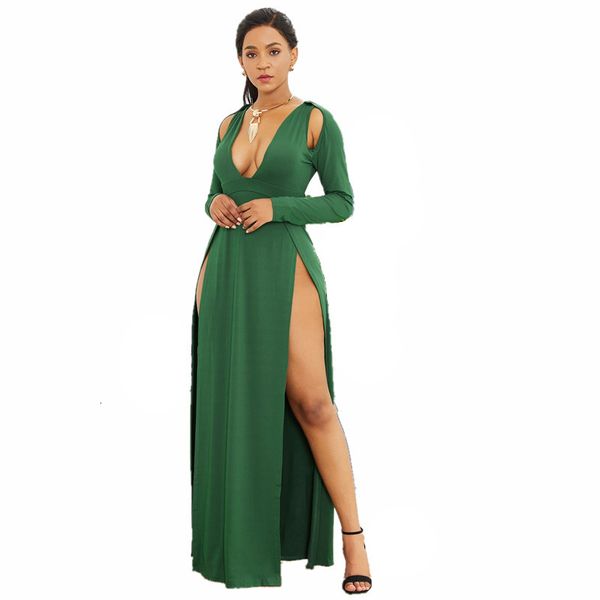 casual dresses neck sleeve bodycon evening party gown maxi dress winter high slit long womens deep v, Black;gray
casual dresses neck sleeve bodycon evening party gown maxi dress winter high slit long womens deep v, Black;gray