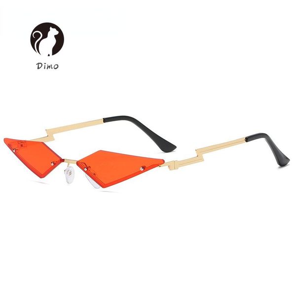 sunglasses fashion cool for men and women rimless metal glasses trendy personality mens, White;black
sunglasses fashion cool for men and women rimless metal glasses trendy personality mens, White;black
