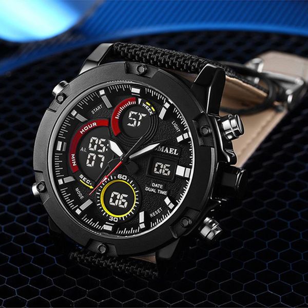 wristwatches military men sports watches double time watch alarm chrono digital 30m waterproof relogio masculino, Slivery;brown
wristwatches military men sports watches double time watch alarm chrono digital 30m waterproof relogio masculino, Slivery;brown