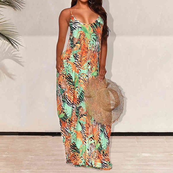women's dress boho floral maxi dresses v-neck sling sleeveless sundress beach elegant ladies long dress for women casual vestido 210521, Black;gray
women's dress boho floral maxi dresses v-neck sling sleeveless sundress beach elegant ladies long dress for women casual vestido 210521, Black;gray