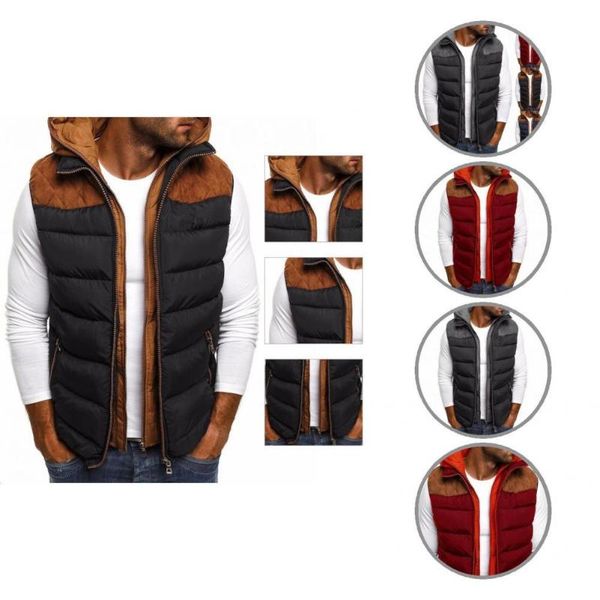 men's vests cozy warm keeping down waistcoat multi-color vest windproof for dating, Black;white
men's vests cozy warm keeping down waistcoat multi-color vest windproof for dating, Black;white