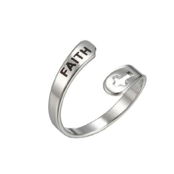 cluster rings 2021 jewelry faith adjustable rings&stainless steel for women vintage cross letter round on fingers gifts the year, Golden;silver
cluster rings 2021 jewelry faith adjustable rings&stainless steel for women vintage cross letter round on fingers gifts the year, Golden;silver