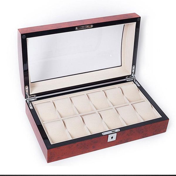 watch boxes & cases lacquer box automatic high-grade products display custom packing wooden simple with lock watchcase, Black;blue
watch boxes & cases lacquer box automatic high-grade products display custom packing wooden simple with lock watchcase, Black;blue