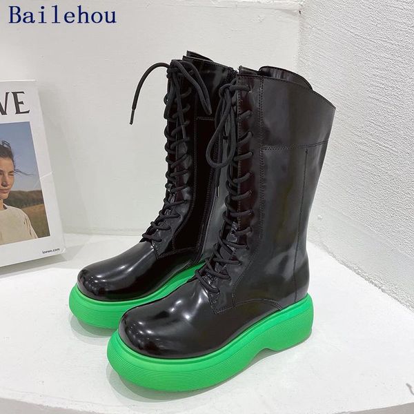 boots 2021 women's shoes modern ladies pu flat platform british style round toe casual fashion mid-calf flats, Black
boots 2021 women's shoes modern ladies pu flat platform british style round toe casual fashion mid-calf flats, Black