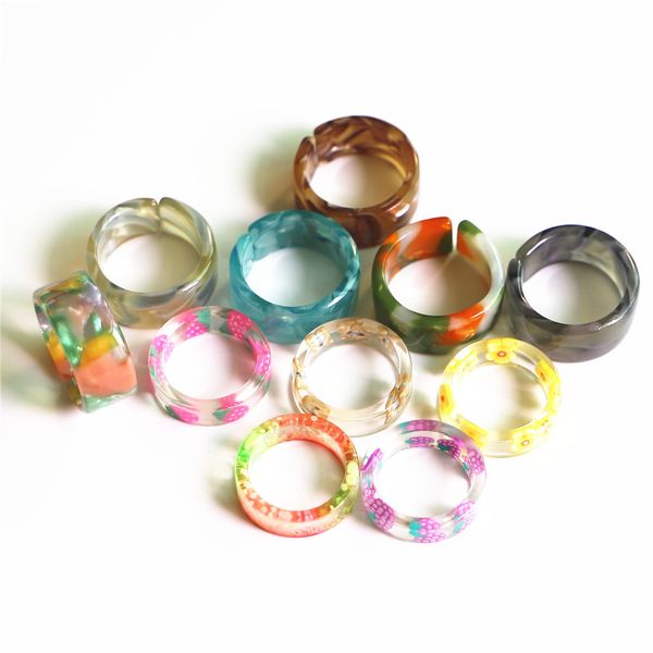 2021 20pcs colourful transparent resin acrylic rhinestone geometric square round rings set for women jewelry travel gifts, Silver
2021 20pcs colourful transparent resin acrylic rhinestone geometric square round rings set for women jewelry travel gifts, Silver