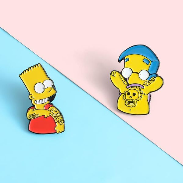 pins, brooches cartoon enamel pins arm chest skull tattoo fashion badges backpack for friends wholesale jewelry, Gray
pins, brooches cartoon enamel pins arm chest skull tattoo fashion badges backpack for friends wholesale jewelry, Gray