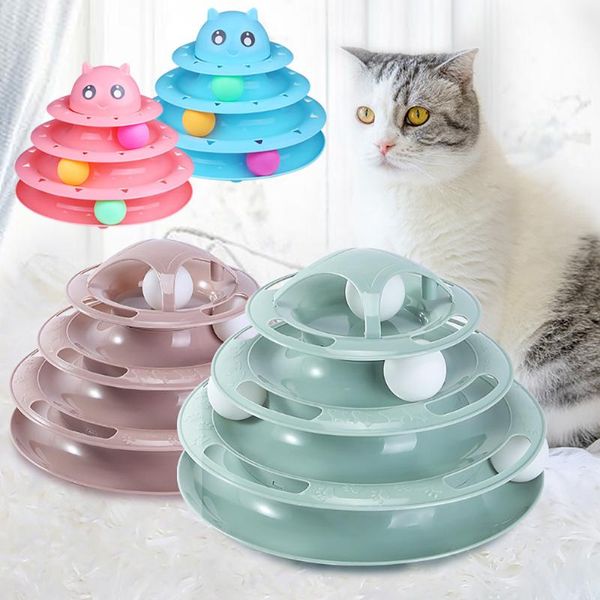 cat toys toy 4 levels tower tracks intelligence for interactive game turntables pet training amusement tumbler kitten
cat toys toy 4 levels tower tracks intelligence for interactive game turntables pet training amusement tumbler kitten
