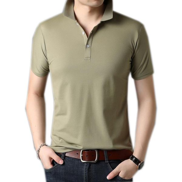 men's polos mens shirt turn down collar solid color fashion casual smart short sleeve for summer brand clothing a06261247, White;black
men's polos mens shirt turn down collar solid color fashion casual smart short sleeve for summer brand clothing a06261247, White;black