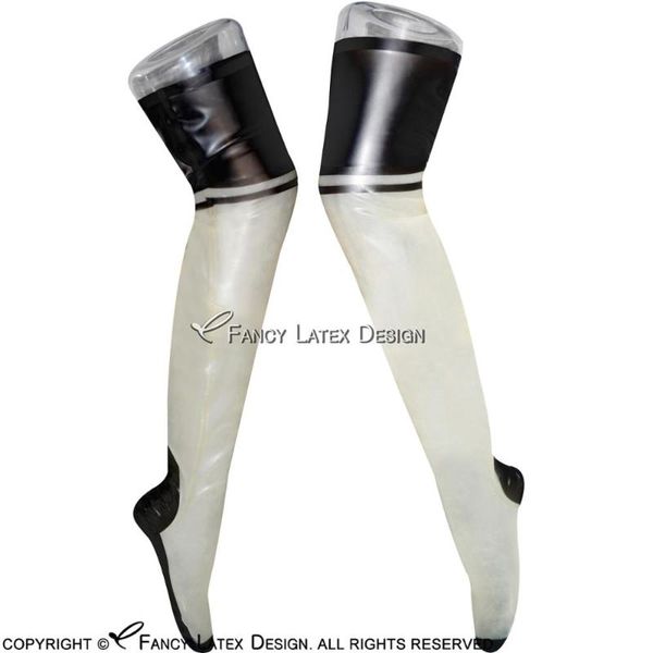 party masks transparent and black long latex seamed stockings with heel rubber thigh high wz-0004
party masks transparent and black long latex seamed stockings with heel rubber thigh high wz-0004