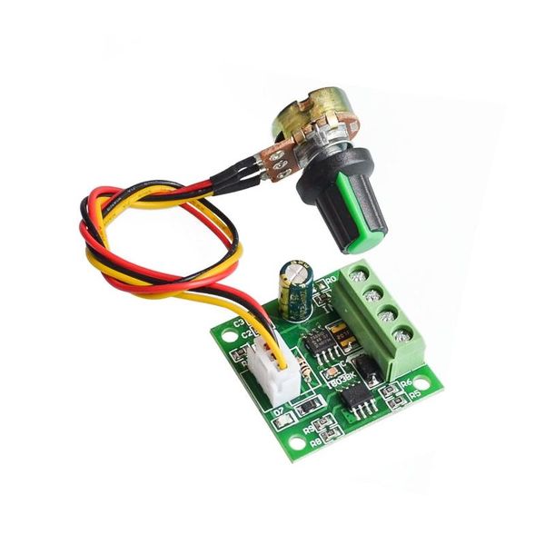 integrated circuits 1.8v 3/5/6/12 v 2a pwm dc motor speed control /w potentiometer switch
integrated circuits 1.8v 3/5/6/12 v 2a pwm dc motor speed control /w potentiometer switch