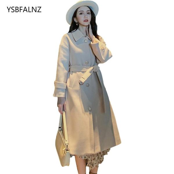 women's wool & blends winter woolen coat women korean fashion clothing slim single-breasted clothes long ladies jackets ropa de inviern, Black
women's wool & blends winter woolen coat women korean fashion clothing slim single-breasted clothes long ladies jackets ropa de inviern, Black