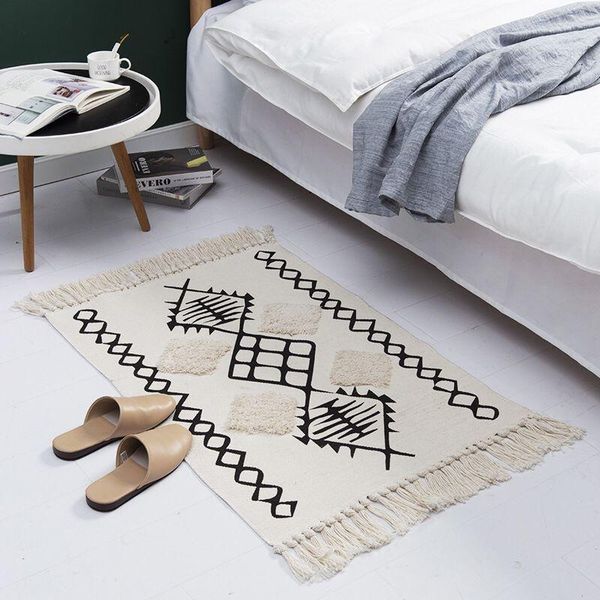 carpets ethnic style cotton floor mat retro plain tapestry hand carpet study bedroom sofa floral rugs for home living room
carpets ethnic style cotton floor mat retro plain tapestry hand carpet study bedroom sofa floral rugs for home living room