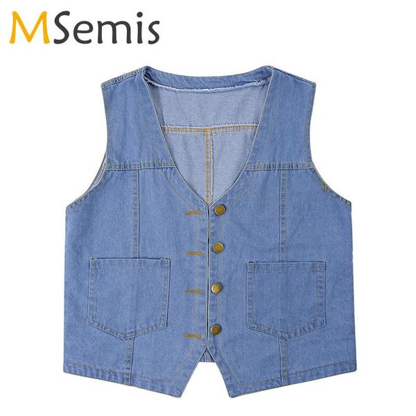 women's vests women girls fashion v neck button loose denim vest ladies casual cropped short coat spring autumn sleeveless vintage jean, Black;white
women's vests women girls fashion v neck button loose denim vest ladies casual cropped short coat spring autumn sleeveless vintage jean, Black;white