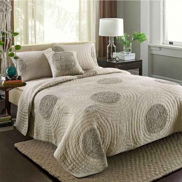 comforters & sets chausub cotton quilt set 3pcs quality bedding quilts quilted bedspread bed cover king queen size coverlet champagne white
comforters & sets chausub cotton quilt set 3pcs quality bedding quilts quilted bedspread bed cover king queen size coverlet champagne white