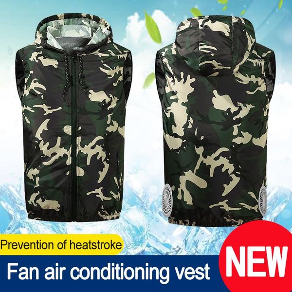 summer cooling clothing air-conditioning fan vest usb smart charging jacket men women outdoor breathable cool suit sunscreen men's jack, Black;brown
summer cooling clothing air-conditioning fan vest usb smart charging jacket men women outdoor breathable cool suit sunscreen men's jack, Black;brown