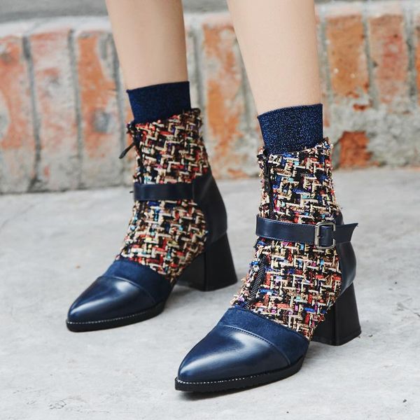 boots mnixuan ankle shoes women 2021 spring pointed toe heels stitching zipper block western short, Black
boots mnixuan ankle shoes women 2021 spring pointed toe heels stitching zipper block western short, Black