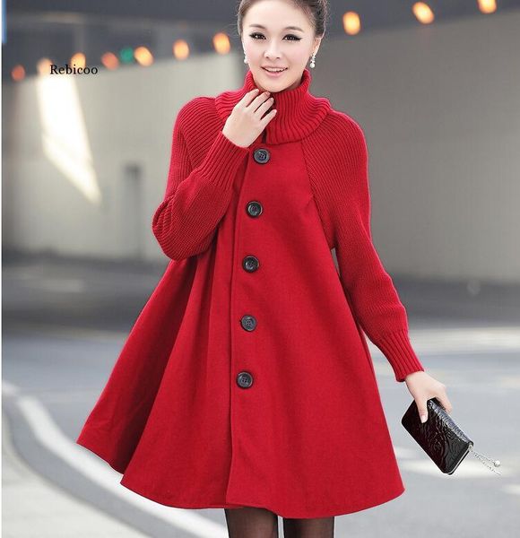 women's wool & blends coat women long autumn woman jacket winter coats turtleneck cloak windbreaker gray black red
women's wool & blends coat women long autumn woman jacket winter coats turtleneck cloak windbreaker gray black red