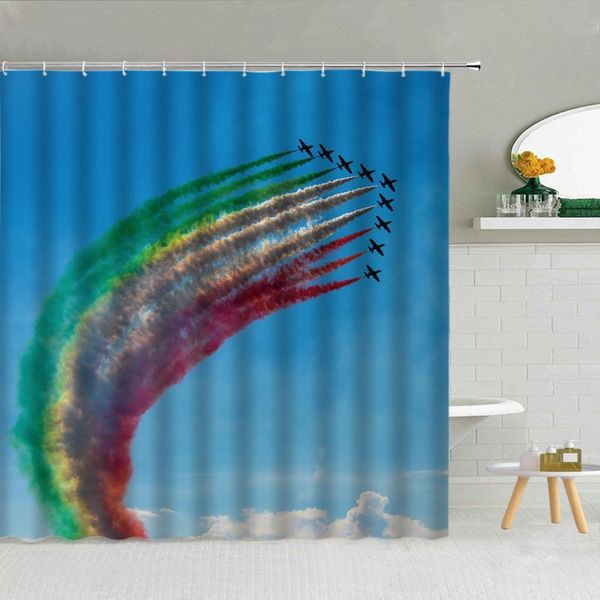 shower curtains aircraft aerial pography natural scenery curtain colorful spray blue sky landscape bathroom decor hooks set
shower curtains aircraft aerial pography natural scenery curtain colorful spray blue sky landscape bathroom decor hooks set
