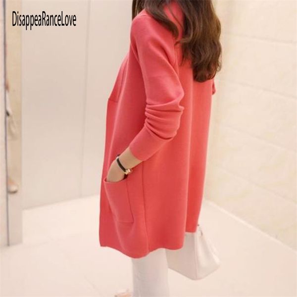 spring and autumn women's medium-long cardigan outerwear sweater knitted female sweaters 210812, White
spring and autumn women's medium-long cardigan outerwear sweater knitted female sweaters 210812, White