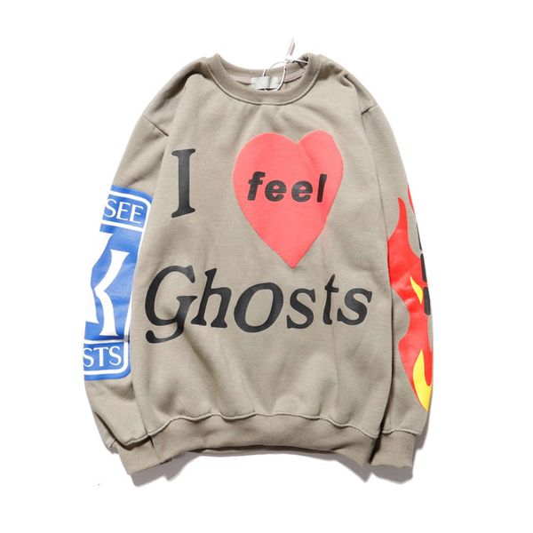 Designer same paragraph Men's Hoodie Lucky me I see Ghosts Sweatshirt Women's designer pullover fall/winter, Black
Designer same paragraph Men's Hoodie Lucky me I see Ghosts Sweatshirt Women's designer pullover fall/winter, Black