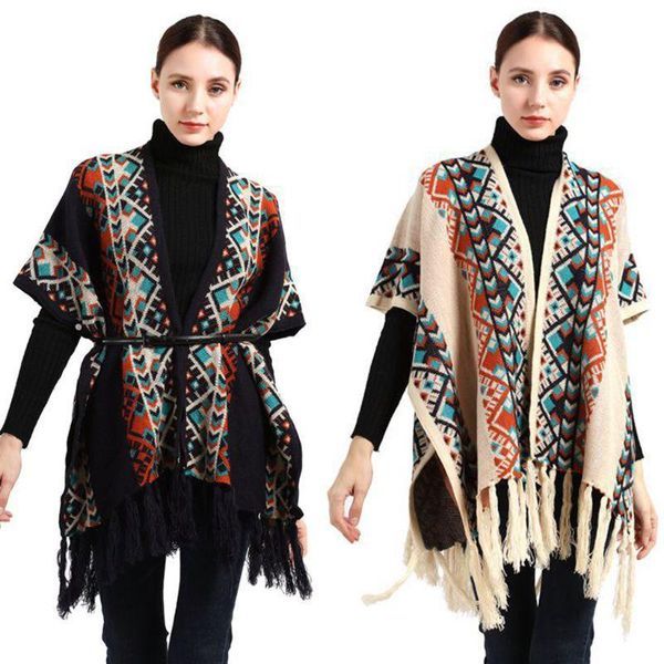 scarves ethnic style oversized poncho blanket geometric stripes contrast color cardigan sweater womens winter tassels shawl wrap scarf, Blue;gray
scarves ethnic style oversized poncho blanket geometric stripes contrast color cardigan sweater womens winter tassels shawl wrap scarf, Blue;gray